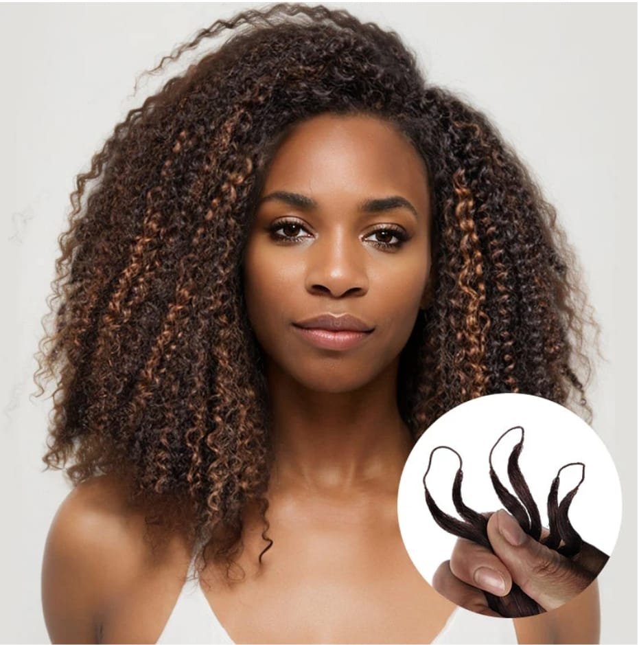 afro kinky hair